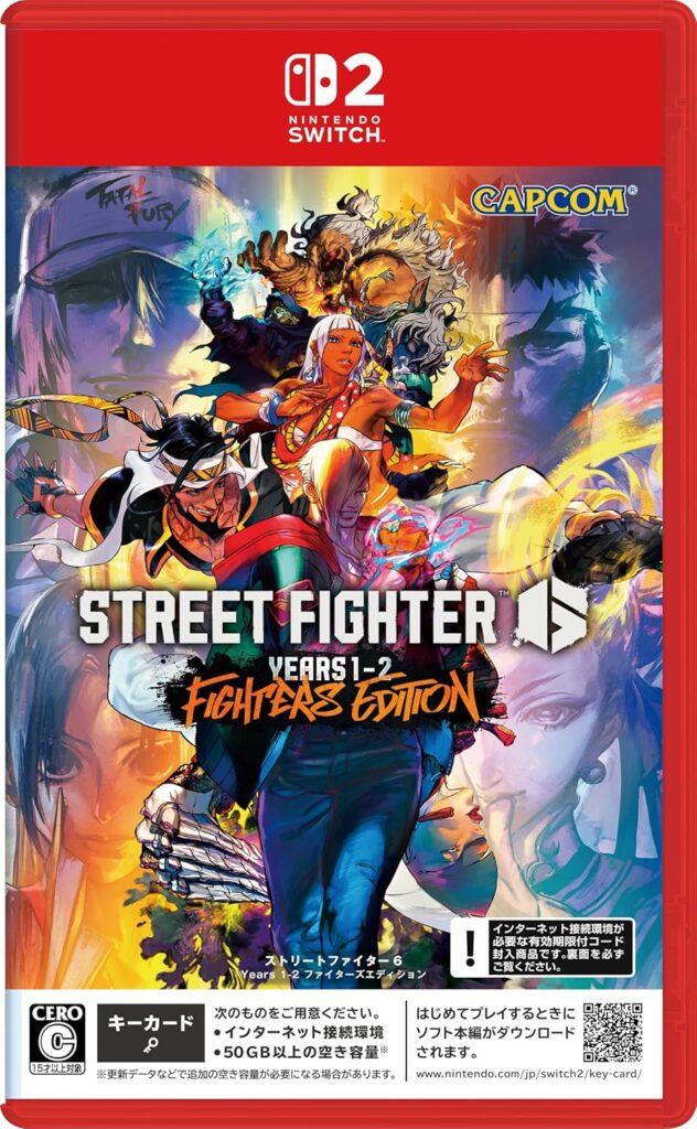 Street Fighter 6 Years 1-2 ファイターズエディション(ストリート ファイター 6) -Switch2