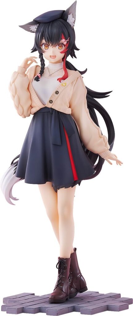 グッドスマイルカンパニー ホロライブプロダクション スケールフィギュア G.S.Collection 大神ミオ Date Style おでかけ衣装 Ver. プラスチック製 塗装済み完成品 1/7スケール 専用台座付属 全高約240mm